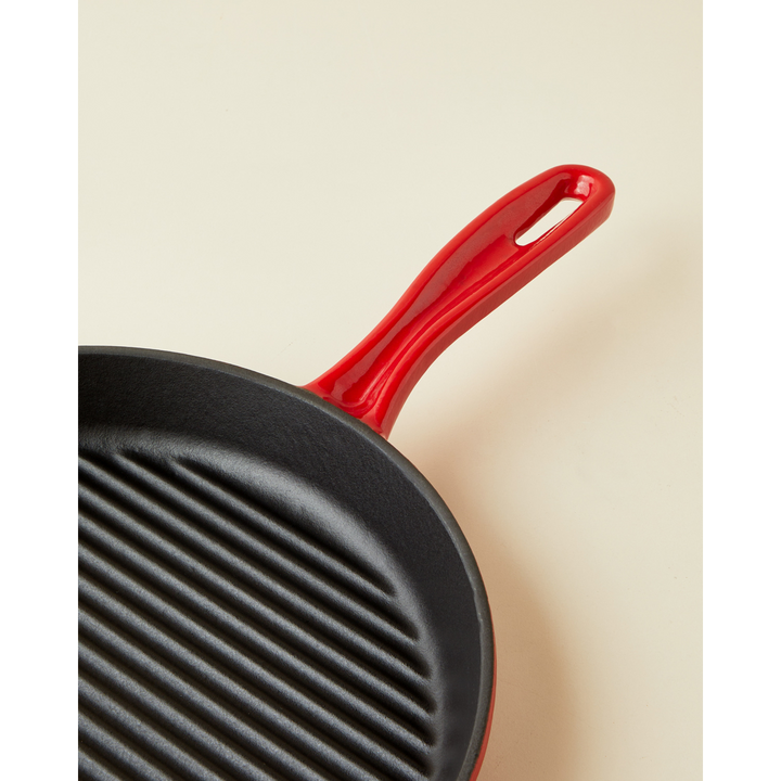 EH Hecha Iron Casting Round Grill Griddle 28 Cm
