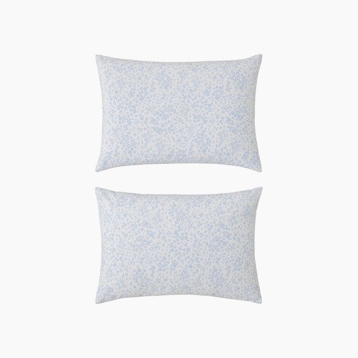 EH Bloomlet Easy Iron 2 Pcs Pillowcase 50 x 70 Cm Blue