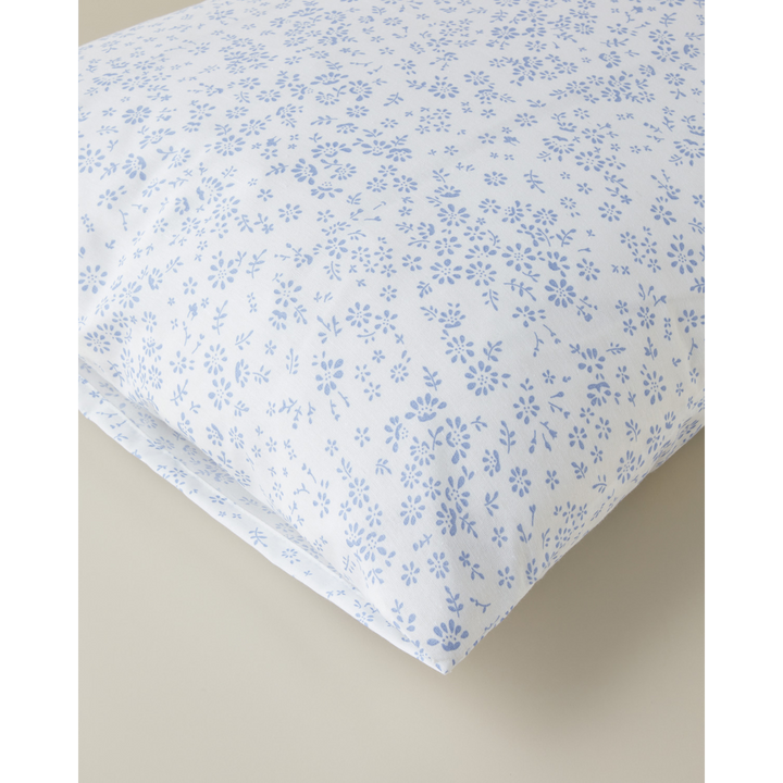 EH Bloomlet Easy Iron 2 Pcs Pillowcase 50 x 70 Cm Blue