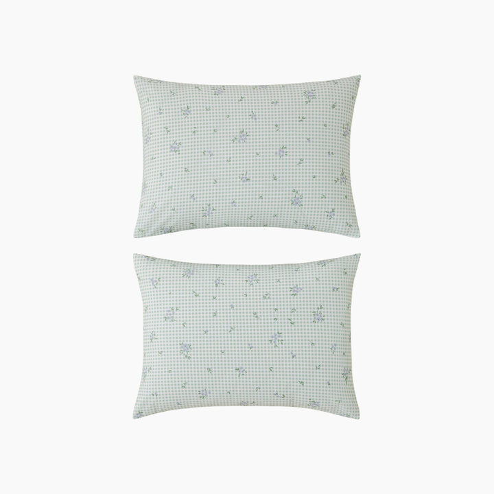 EH Floral Breeze Easy Iron 2 Pcs Pillowcase 50 x 70 Cm Green