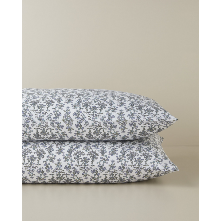 EH Fiore Easy Iron 2 Pcs Pillowcase 50 x 70 Cm Violet