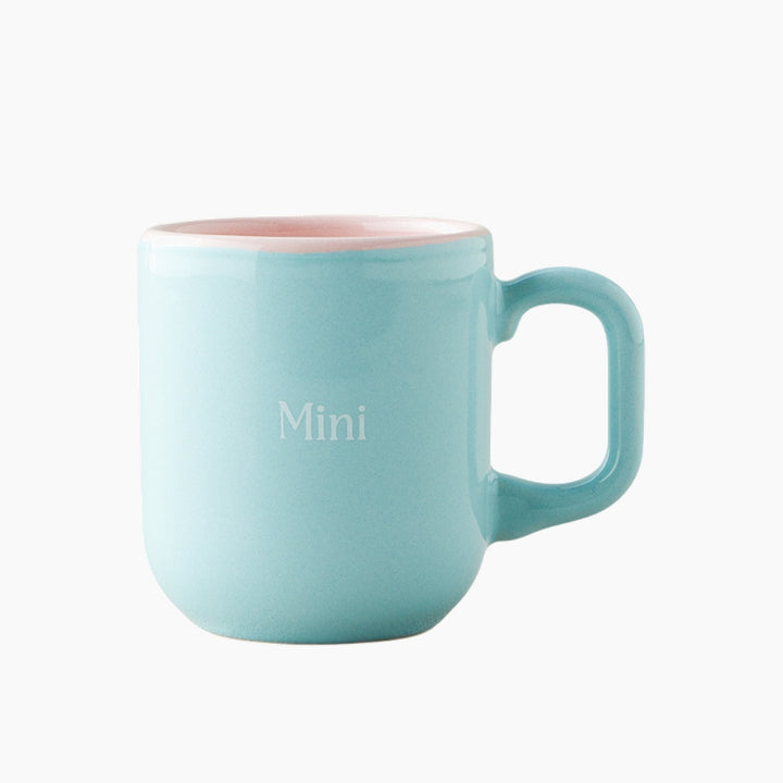 EH Ceramic 2 Pcs Mug 150-230 Ml Blue - Pink