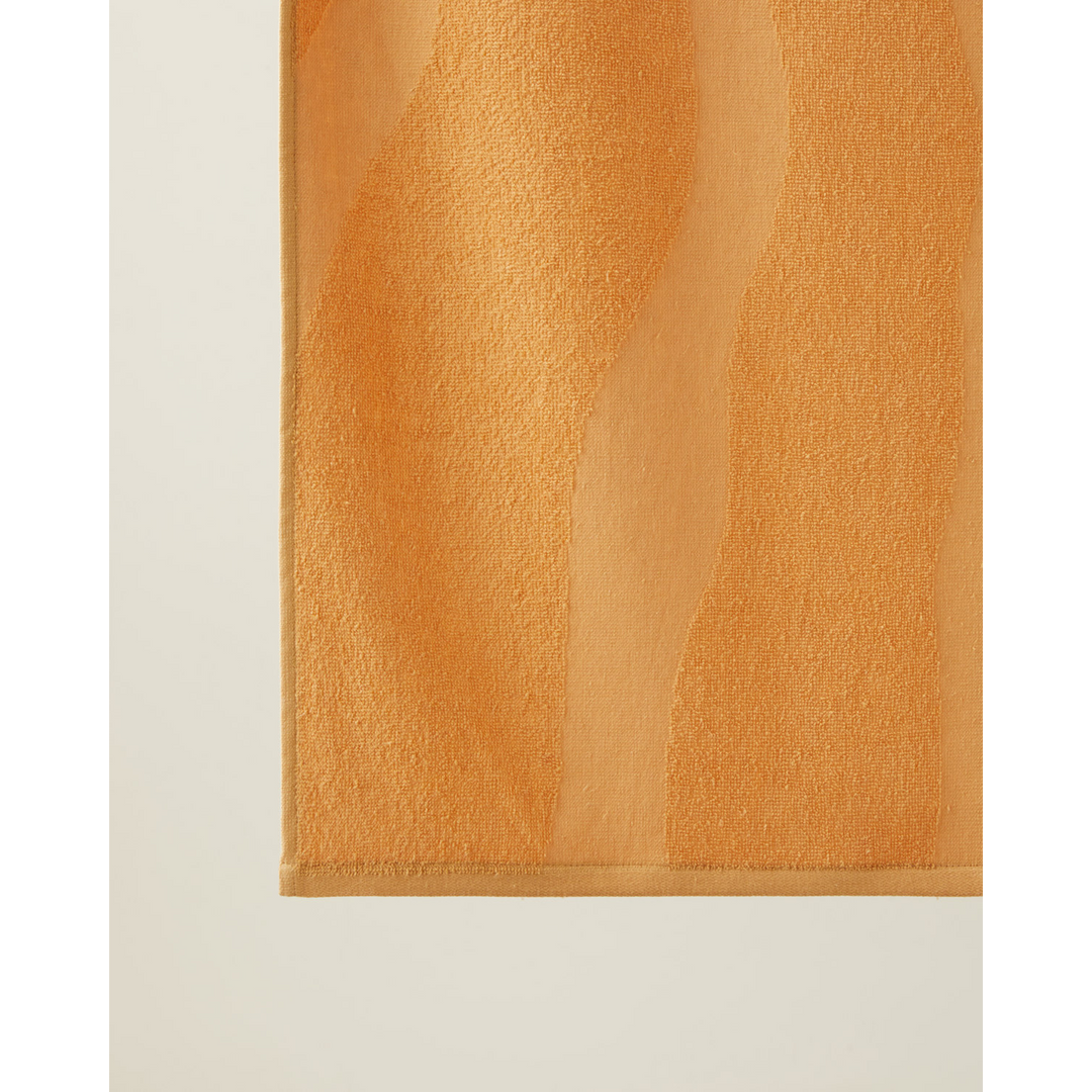 Sunbeam Cotton Beach Towel 70 x 140 Cm Orange