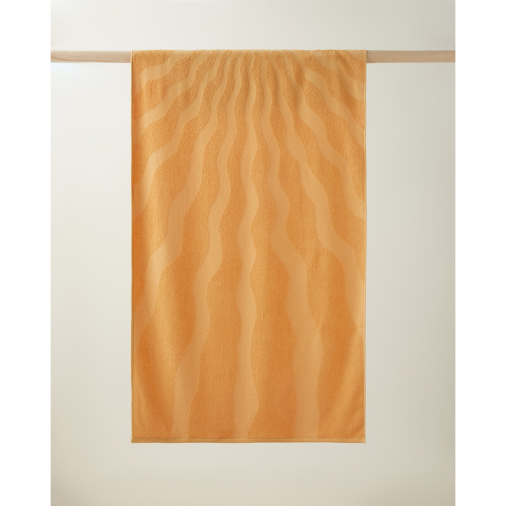 Sunbeam Cotton Beach Towel 70 x 140 Cm Orange