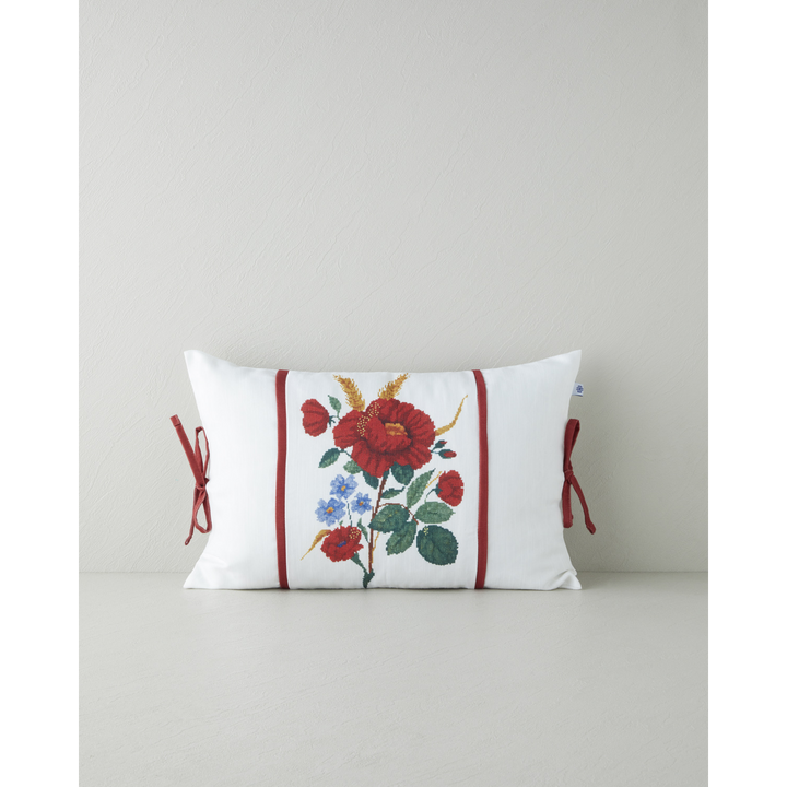 EH Classy Rose Stuffed Cushion 33 x 50 Cm Multicolor