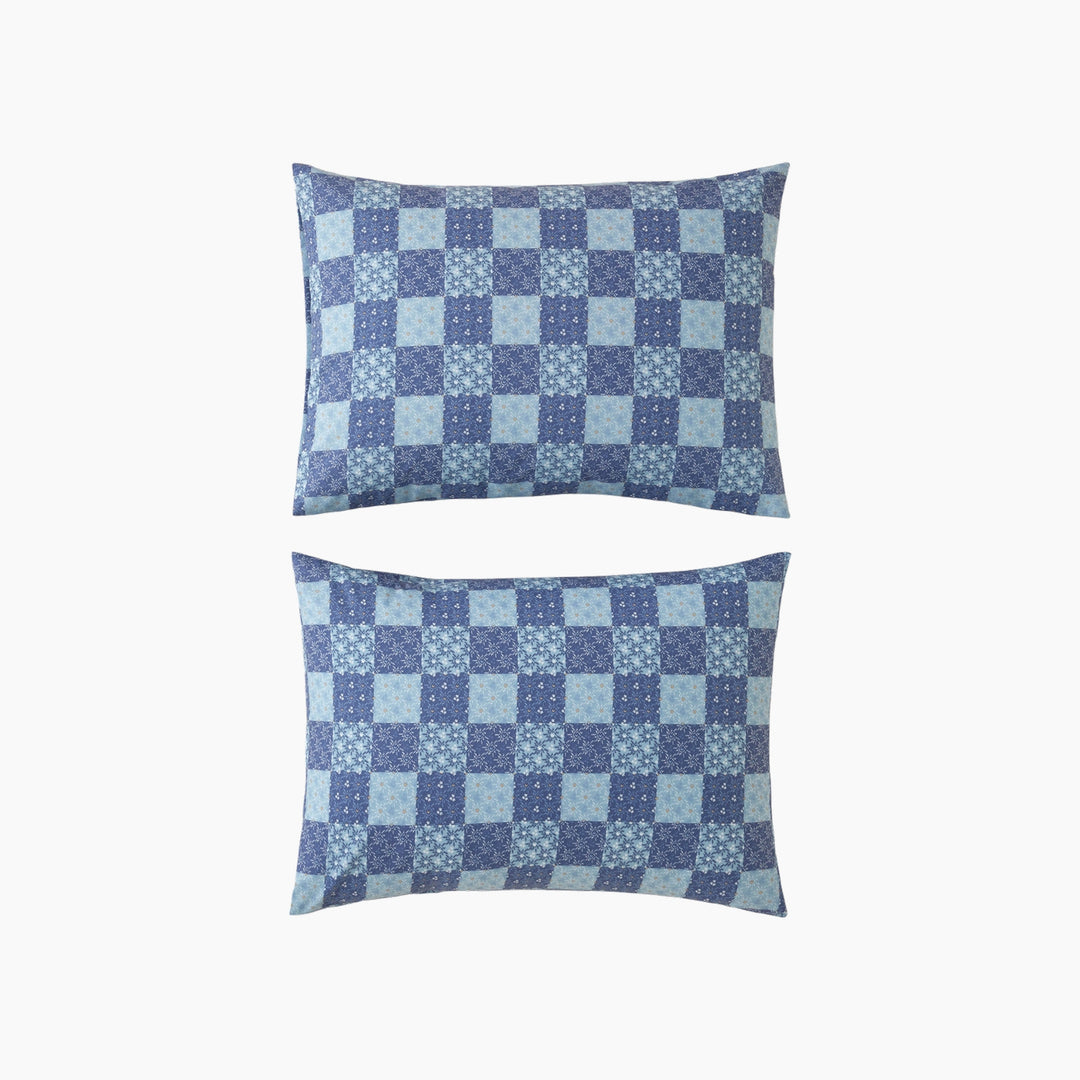 EH Azule Easy Iron 2 Pcs Pillowcase 50 x 70 Cm Blue