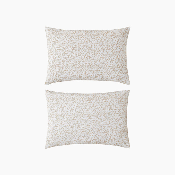 EH Floral Trail Easy Iron 2 Pcs Pillowcase 50 x 70 Cm Beige