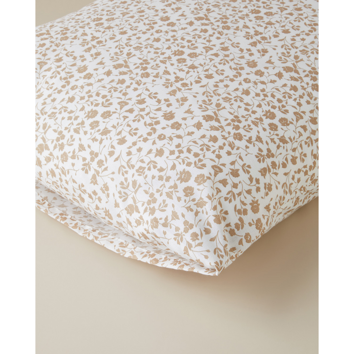 EH Floral Trail Easy Iron 2 Pcs Pillowcase 50 x 70 Cm Beige