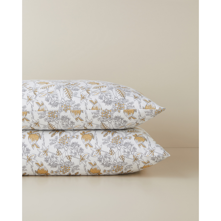 EH Bonnie Easy Iron 2 Pcs Pillowcase 50 x 70 Cm Yellow