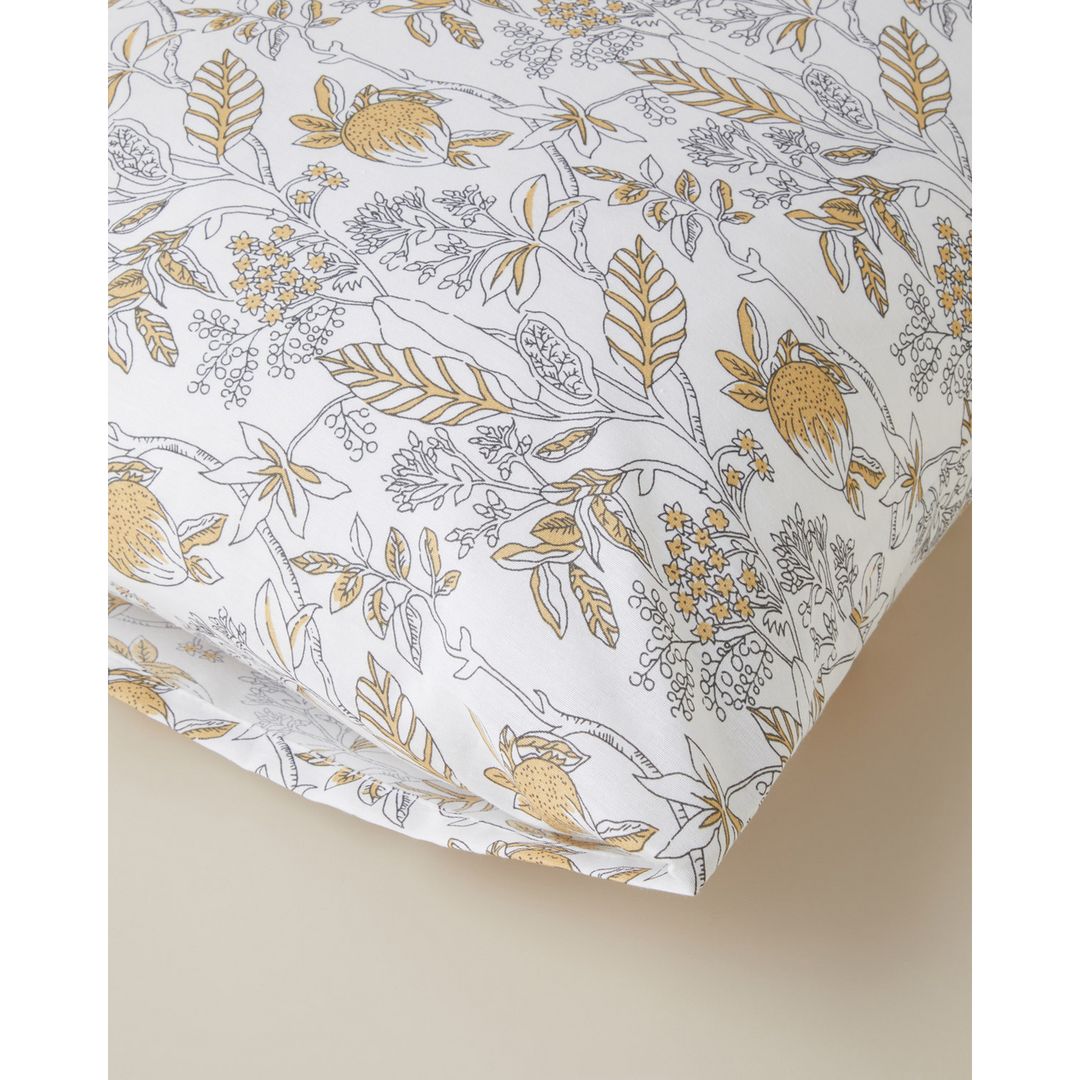 EH Bonnie Easy Iron 2 Pcs Pillowcase 50 x 70 Cm Yellow