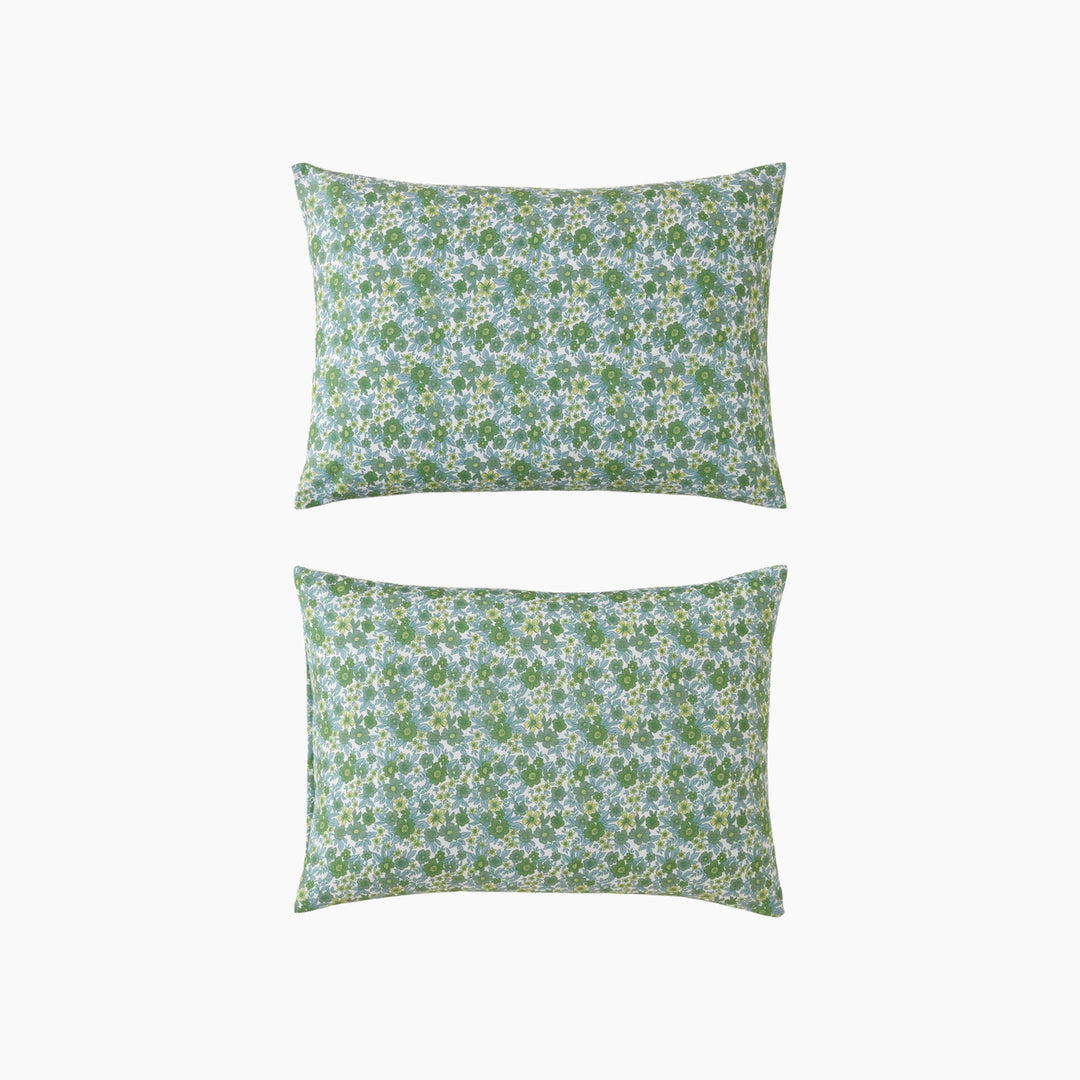 EH Petty Chic Easy Iron 2 Pcs Pillowcase 50 x 70 Cm Green