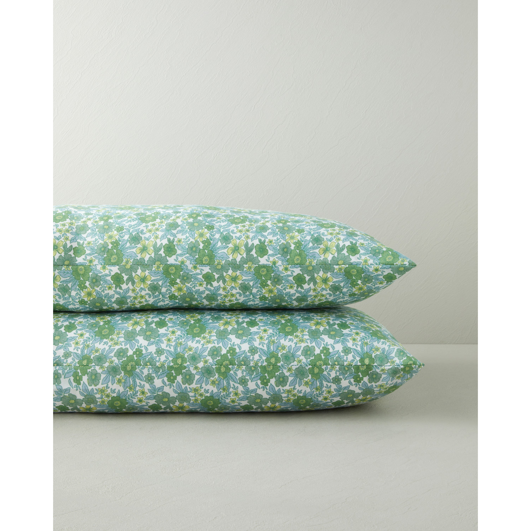 EH Petty Chic Easy Iron 2 Pcs Pillowcase 50 x 70 Cm Green