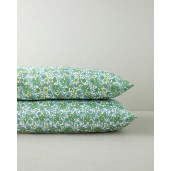 EH Petty Chic Easy Iron 2 Pcs Pillowcase 50 x 70 Cm Green