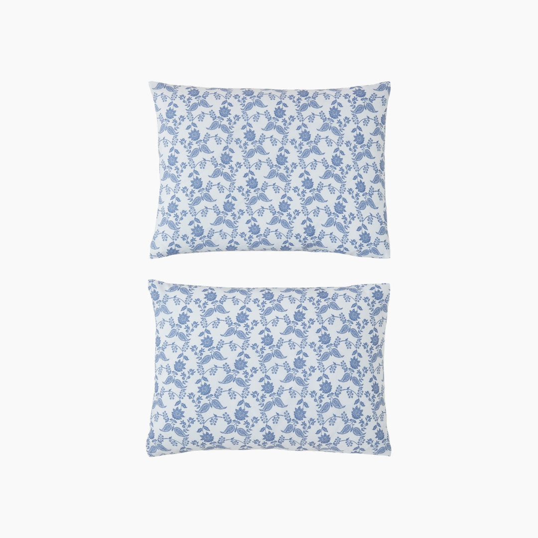 EH Mariss Easy Iron 2 Pcs Pillowcase 50 x 70 Cm Blue