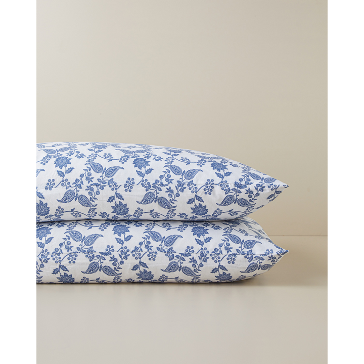 EH Mariss Easy Iron 2 Pcs Pillowcase 50 x 70 Cm Blue