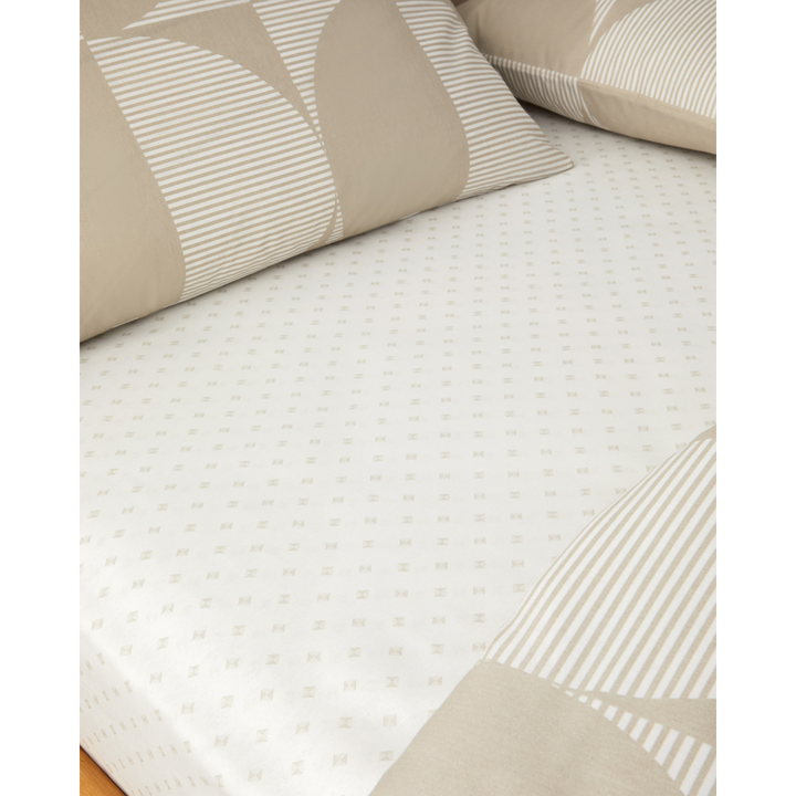 EH Easy Iron Single Size Duvet Cover Set 160 x 220 Cm Stone Color