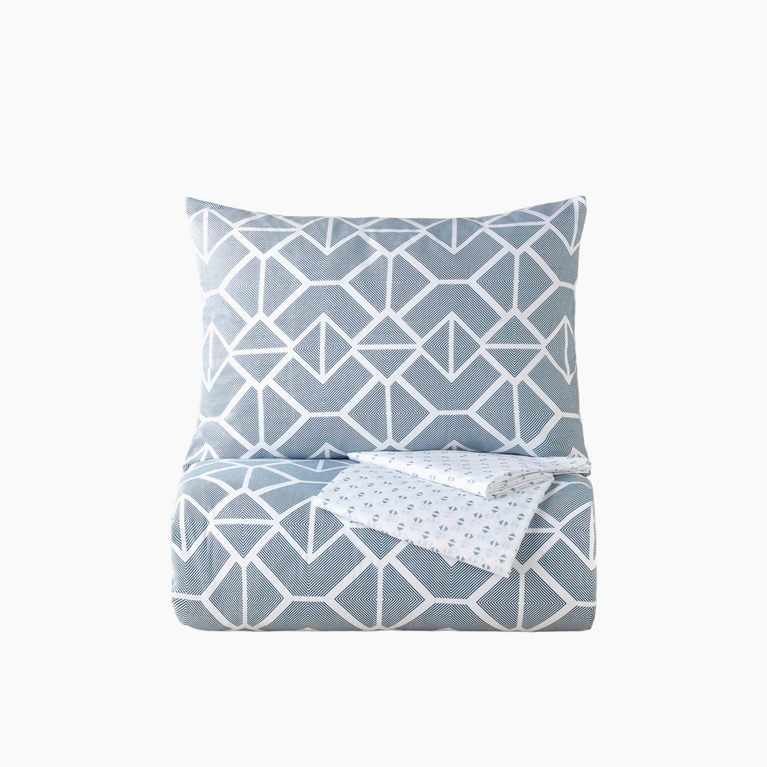 EH Easy Iron Single Size Duvet Cover Set 160 x 220 Cm Green
