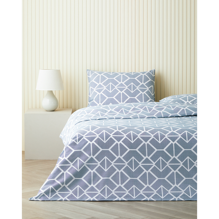 EH Easy Iron Single Size Duvet Cover Set 160 x 220 Cm Green