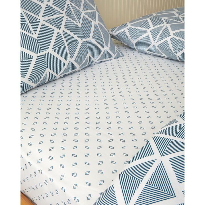 EH Easy Iron Single Size Duvet Cover Set 160 x 220 Cm Green