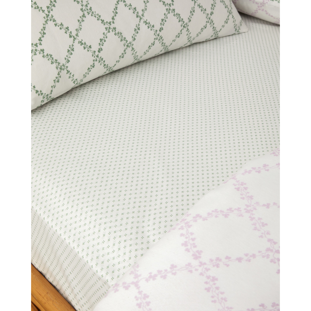 Easy Iron Single Size Duvet Cover Set 160 x 220 Cm Green