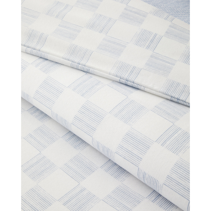 Easy Iron Single Size Duvet Cover Set 160 x 220 Cm Blue