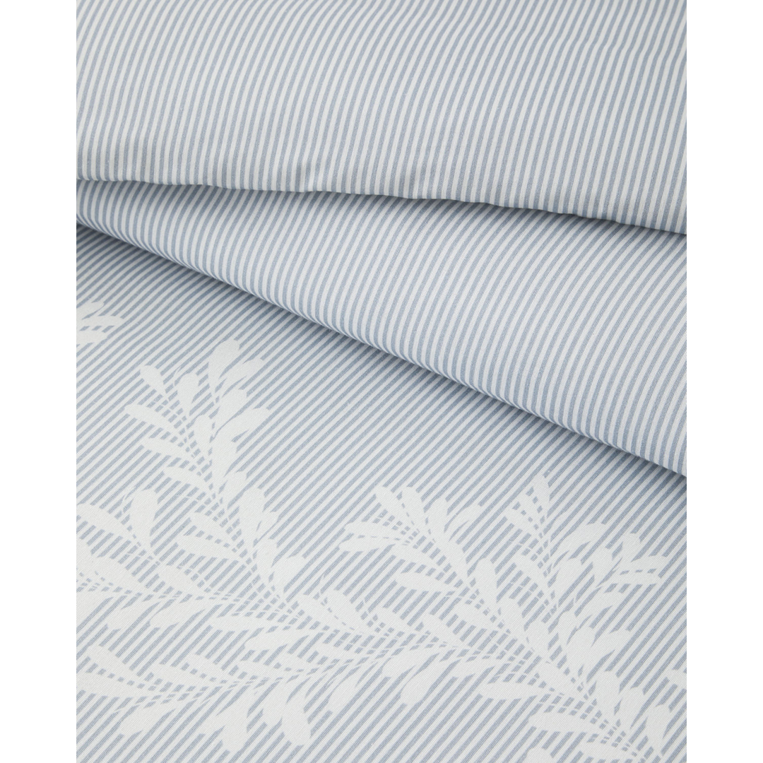 EH Easy Iron Duvet Cover Set Light Blue