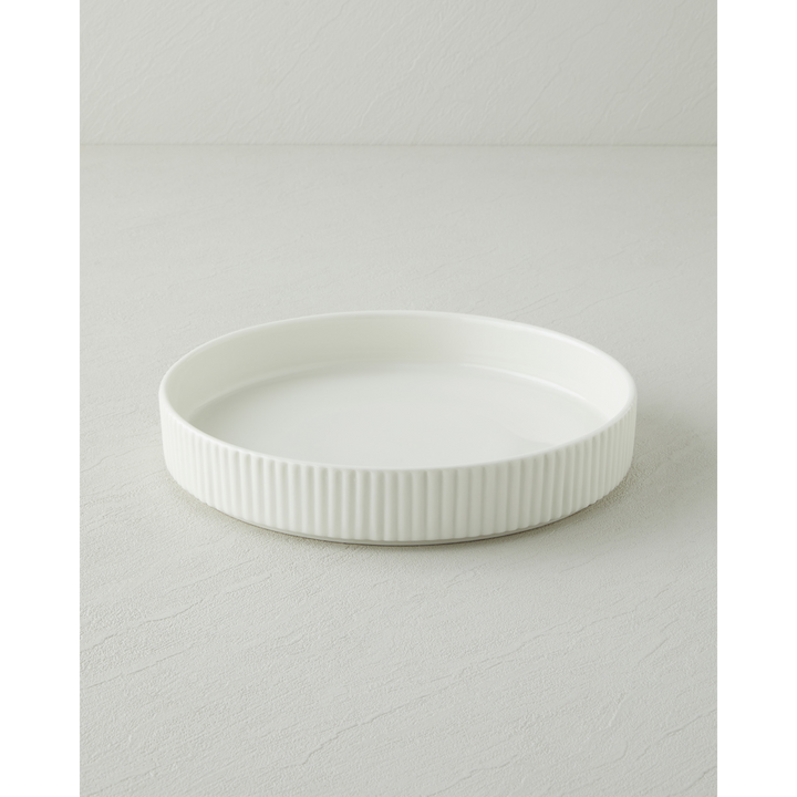 EH Lunara Porcelain Salad Bowl 24 Cm White