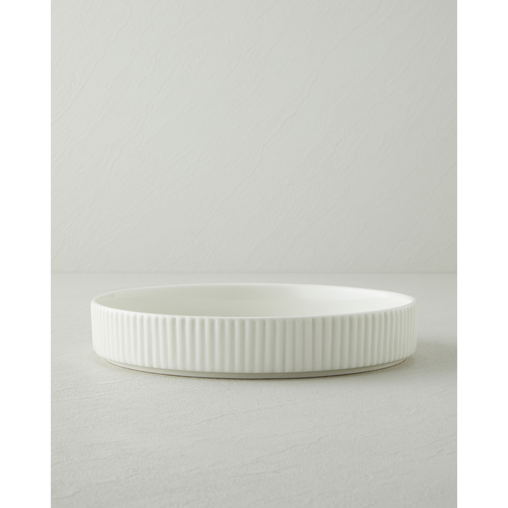 EH Lunara Porcelain Salad Bowl 24 Cm White