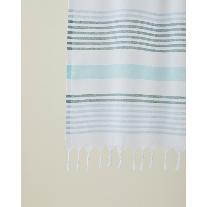 Calen Regenerated Striped Bath Wrap 80 x 150 Cm