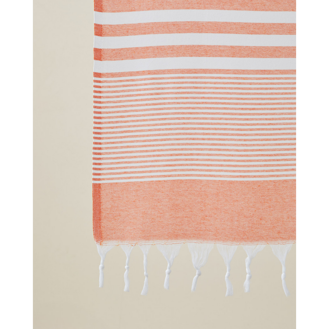 Linosa Regenerated Striped Bath Wrap 80 x 150 Cm