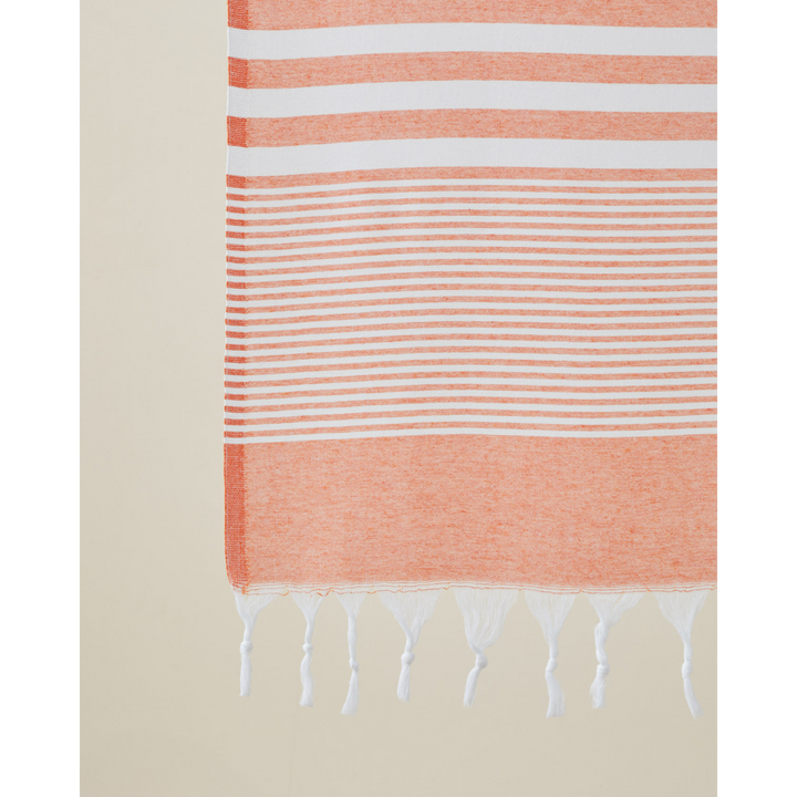 Linosa Regenerated Striped Bath Wrap 80 x 150 Cm