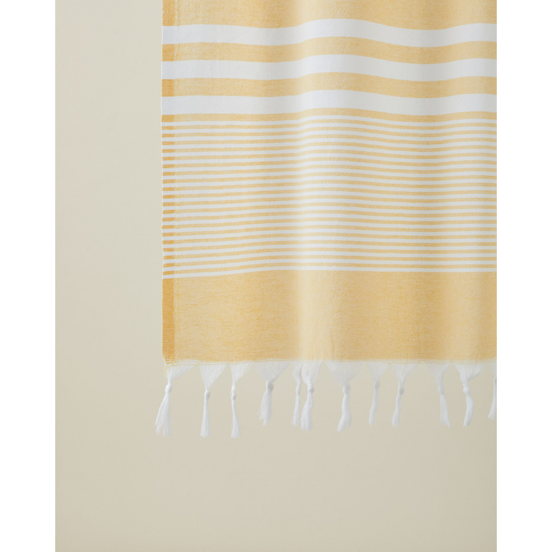 Linosa Regenerated Striped Bath Wrap 80 x 150 Cm