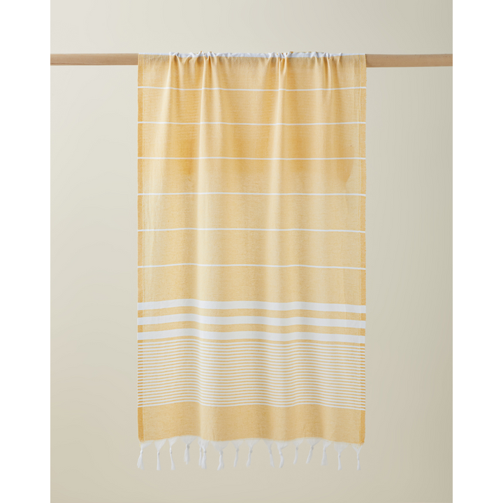Linosa Regenerated Striped Bath Wrap 80 x 150 Cm