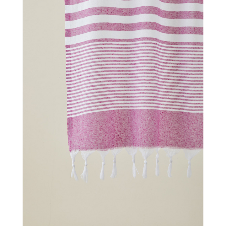 Linosa Regenerated Striped Bath Wrap 80 x 150 Cm