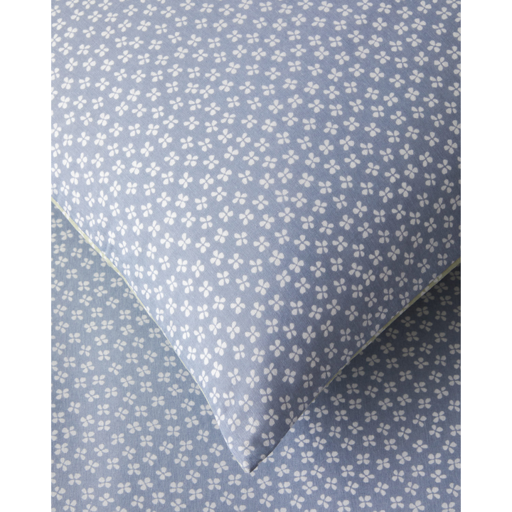Easy Iron Duvet Cover Set Blue - Green