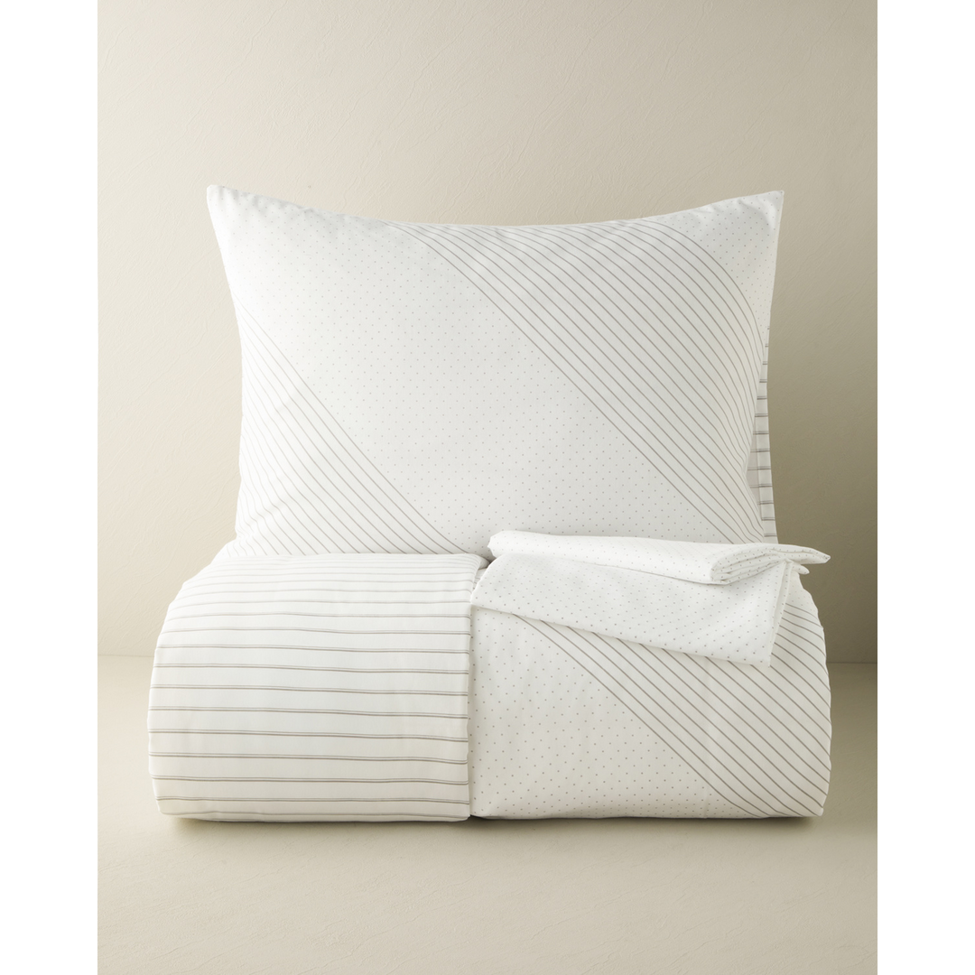 EH Easy Iron Duvet Cover Set Gray