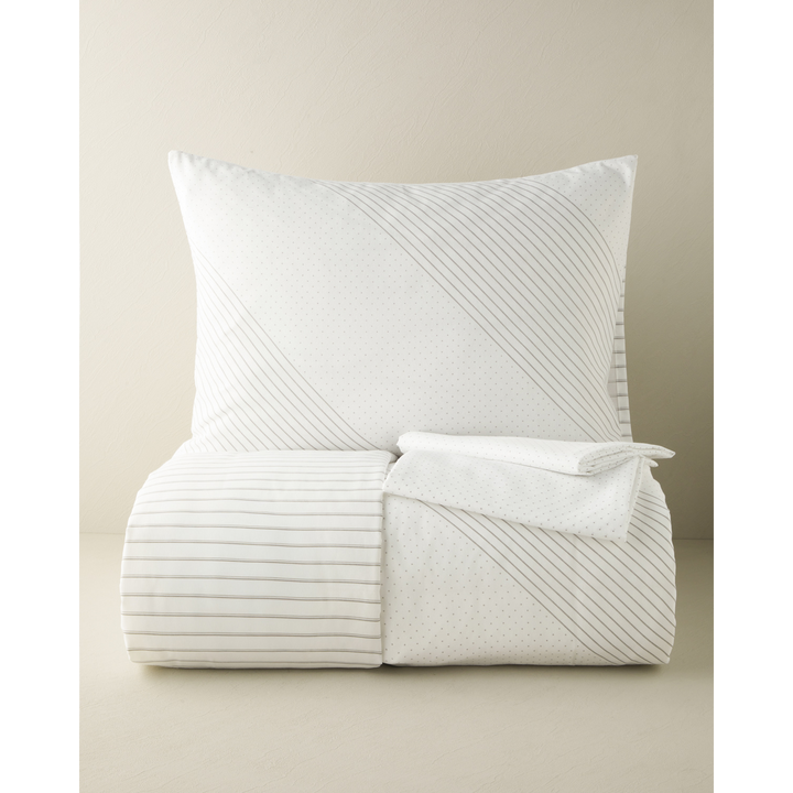 EH Easy Iron Duvet Cover Set Gray