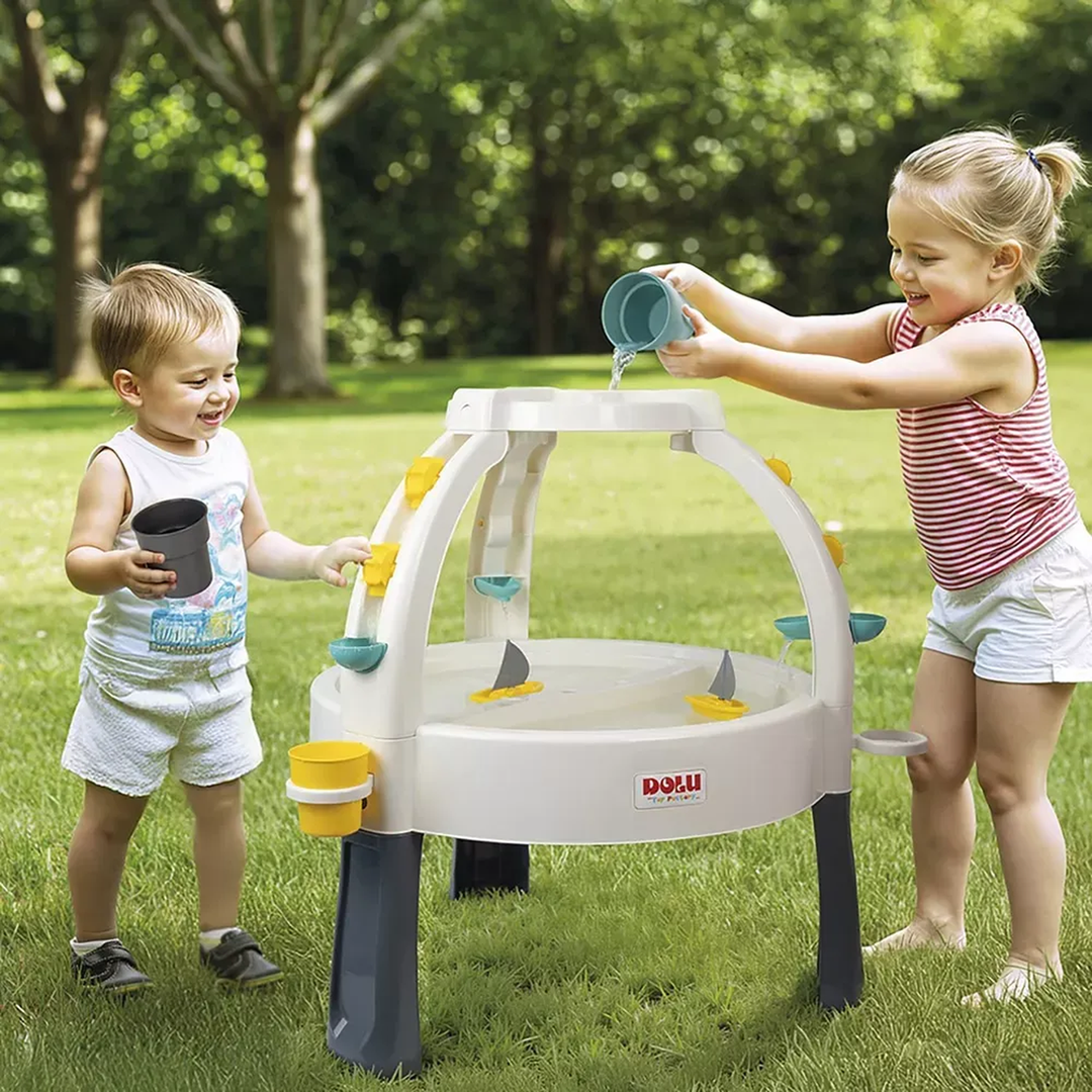 Dolu Fun Fountain Sand and Water Table - HUNA