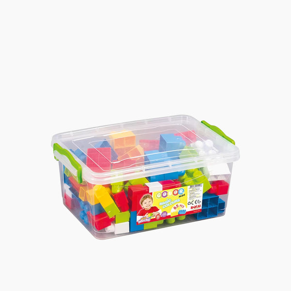 Dolu Big Color Blocks In Plastic Box 85 Piece