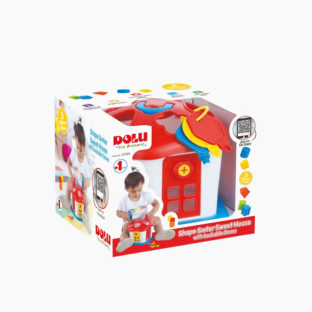 Dolu Sweet House Shape Sorter