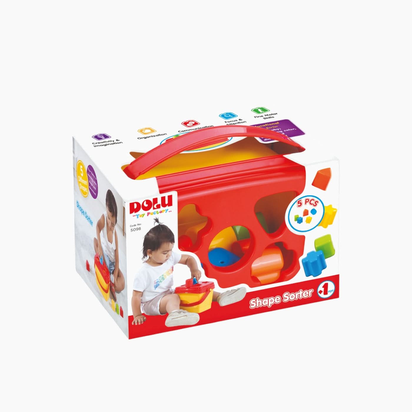 Dolu Shape Sorter Bucket Dolu Shape Sorter Bucket