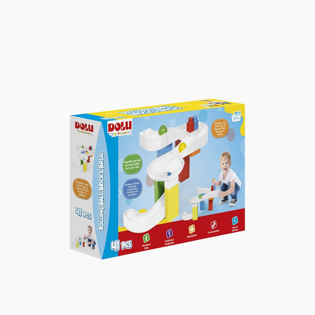 Dolu Rolling Ball Bricks Building Toy