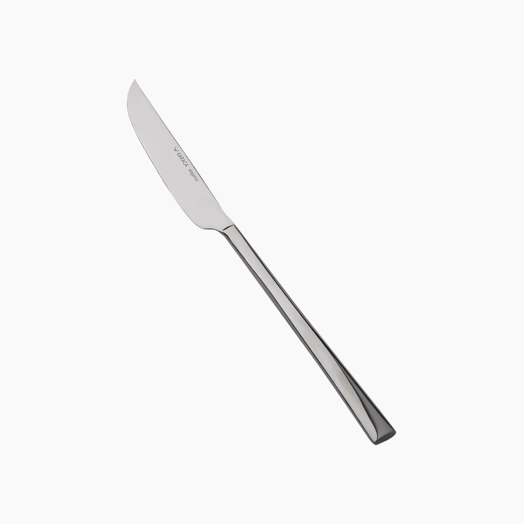 Karaca Flame Single Dinner Knife 24 cm – Platinum