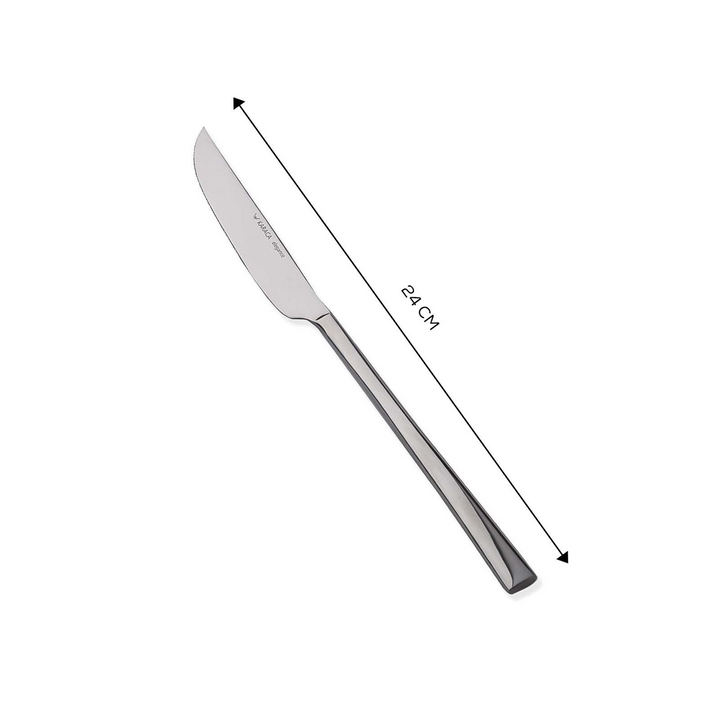 Karaca Flame Single Dinner Knife 24 cm – Platinum