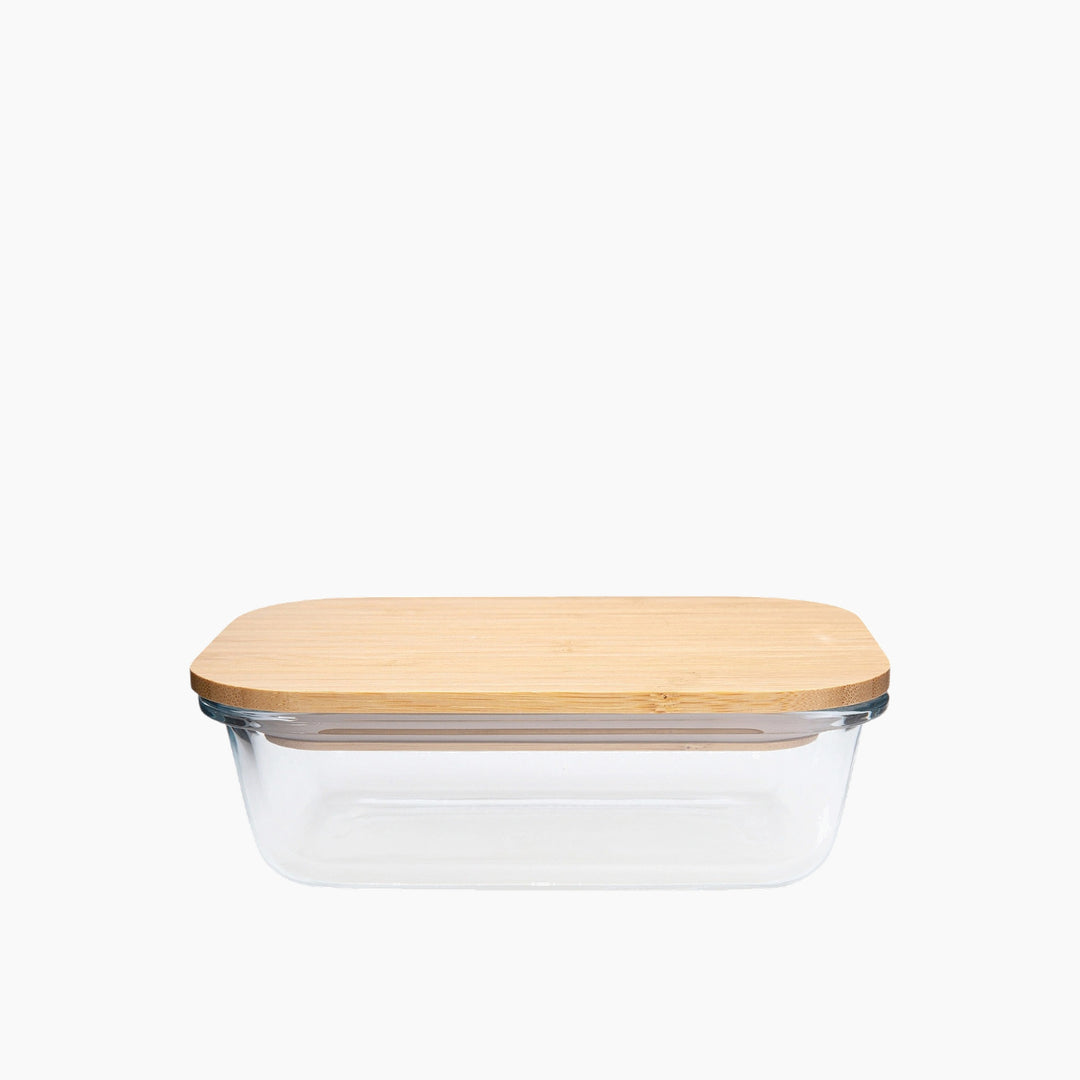 Karaca Karya Rectangular Glass Storage Container 640 ml