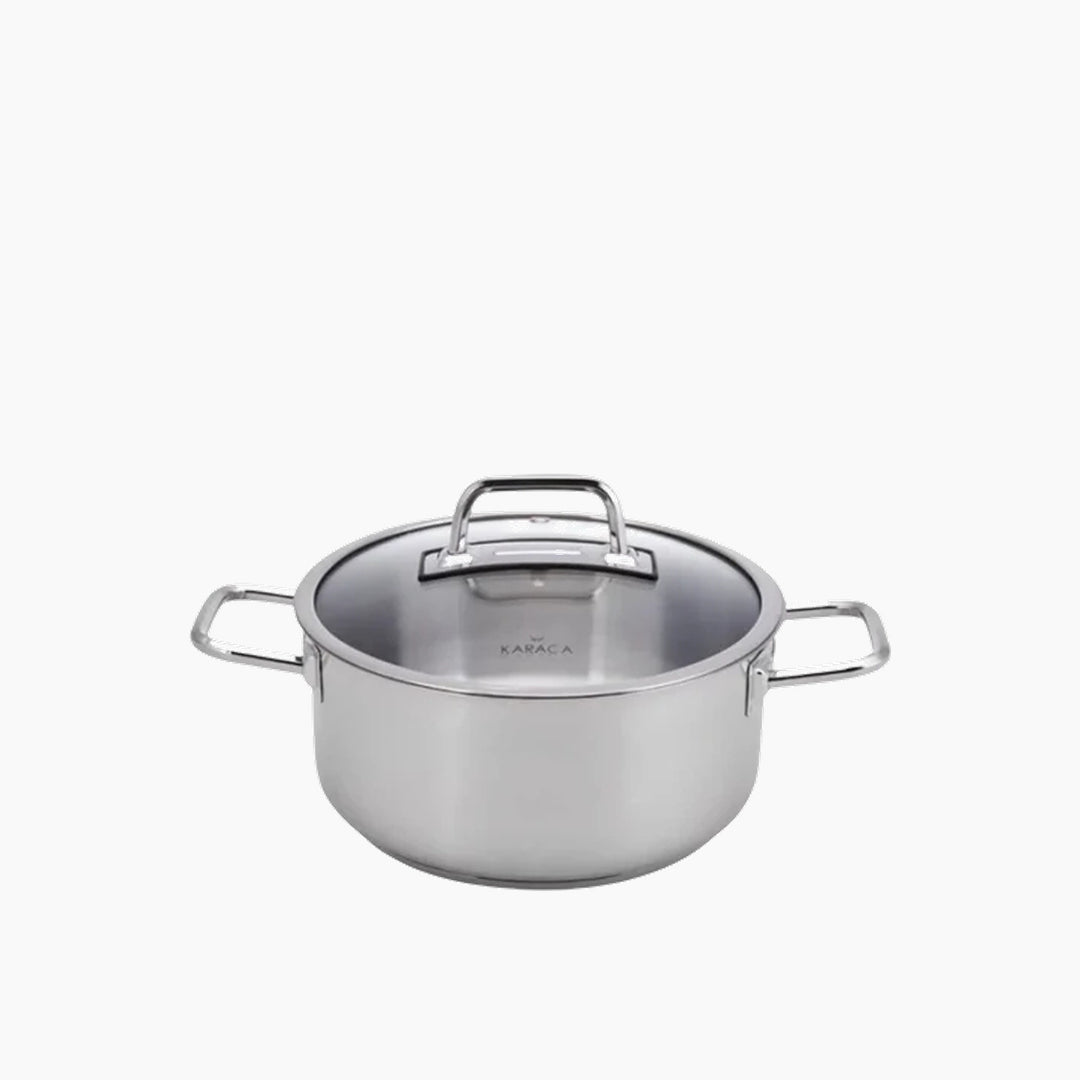Karaca Galaxy Stainless Steel Pot 16 cm 1.6 L