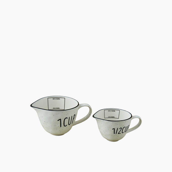 Karaca Veva 2-Piece Measuring Set – White