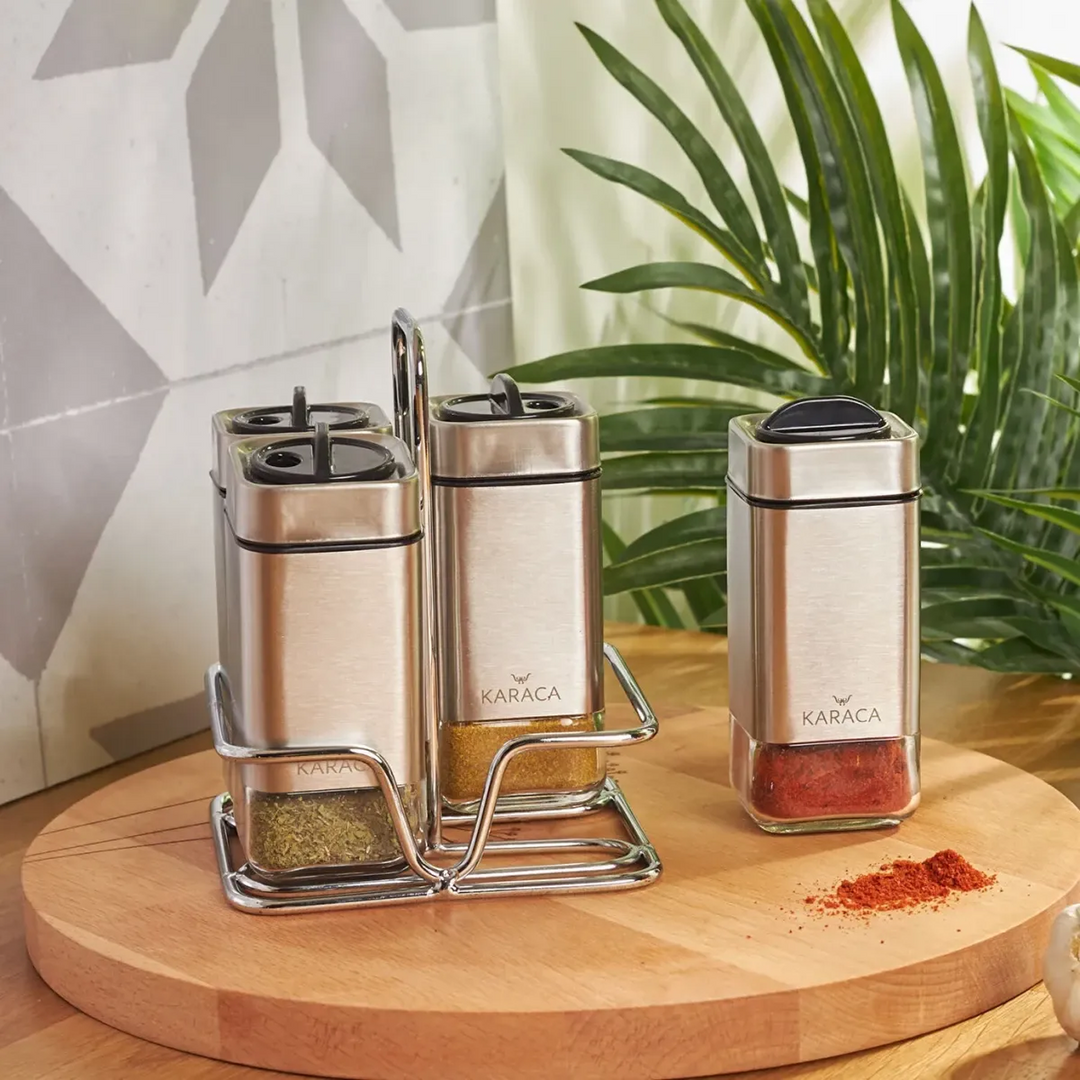 Karaca Avangart 5-Piece Spice Jar Set