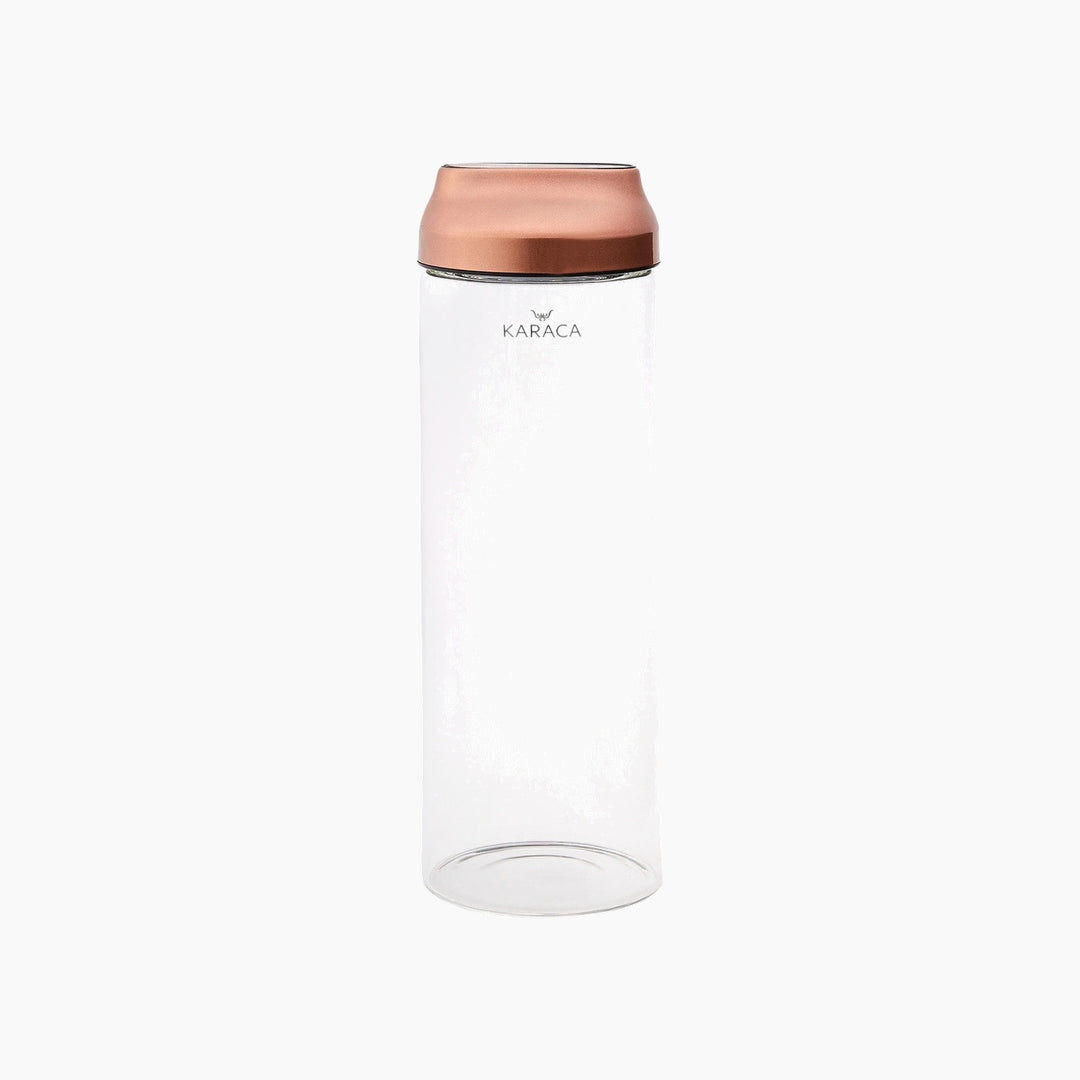 Karaca Dimple Copper Storage Container - Copper