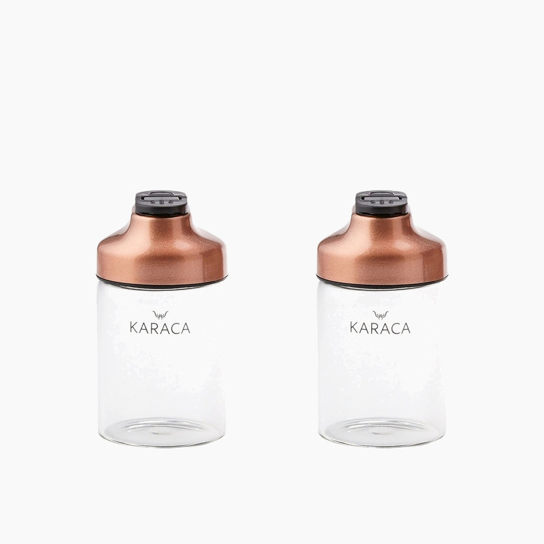 Karaca Dimple Copper Salt &amp; Pepper Shaker - Copper